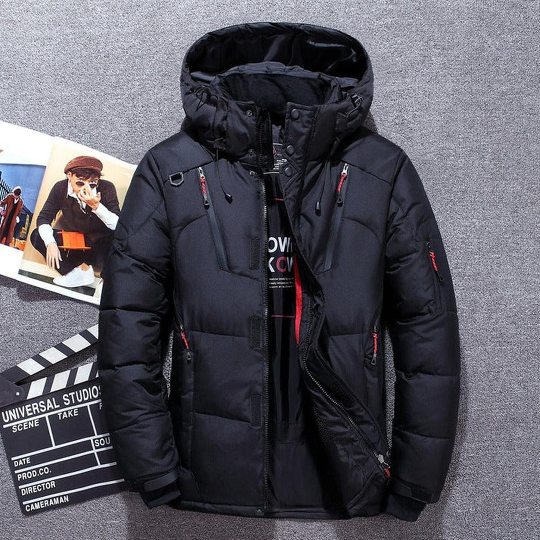 Drune | Winterjacke mit Kapuze - Wasserabweisende Jacke