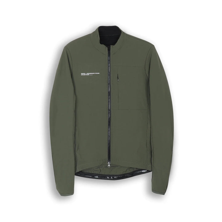 Drune | Herren Radjacke - Isolierte, wasserabweisende & winddichte Thermojacke für 3 Saisonen