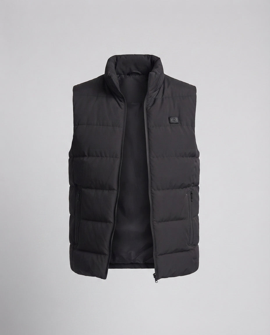 Herren beheizte Thermojacke mit Mehrzonenheizsystem und Batterie