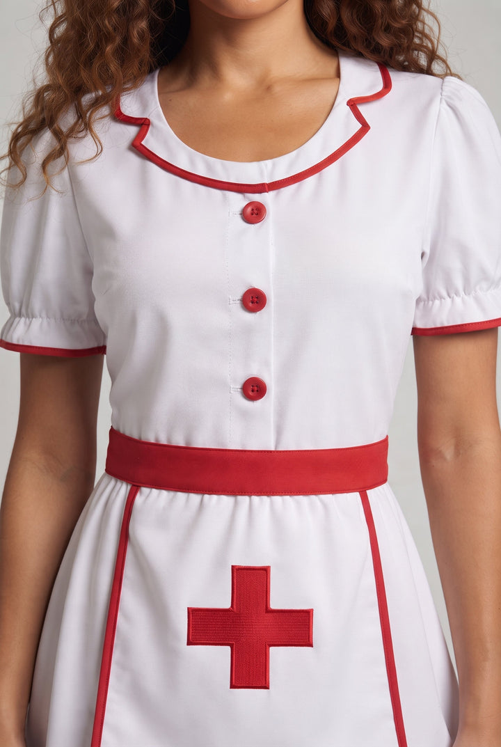 Frauen sexy Krankenschwesternkleid Drune