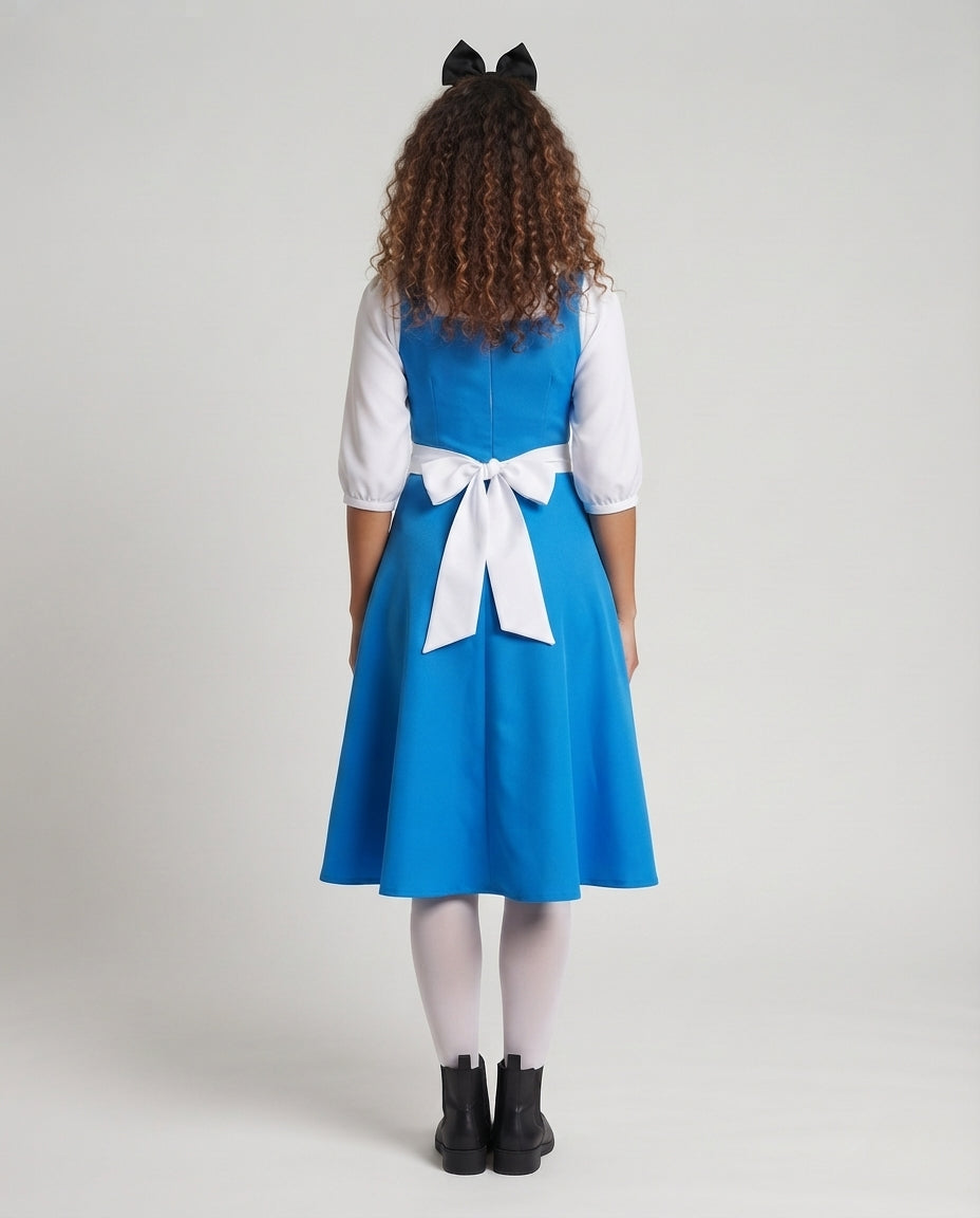 Damen Kostümkleid im klassischen Märchenstil Drune