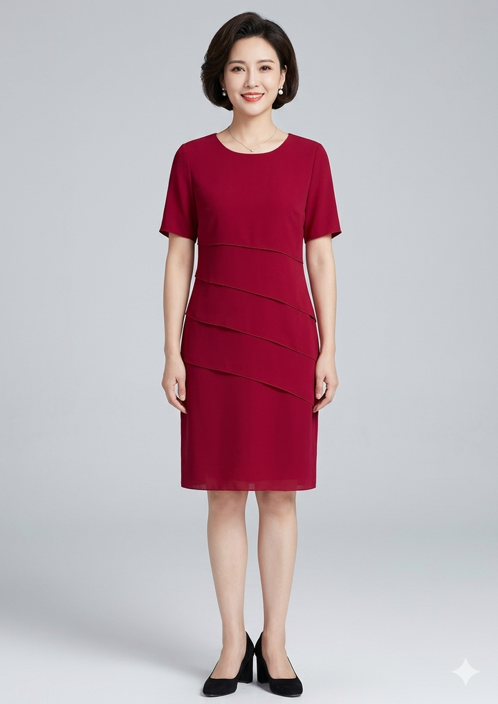 Drune | Elegantes Figurbetontes Damen Kleid
