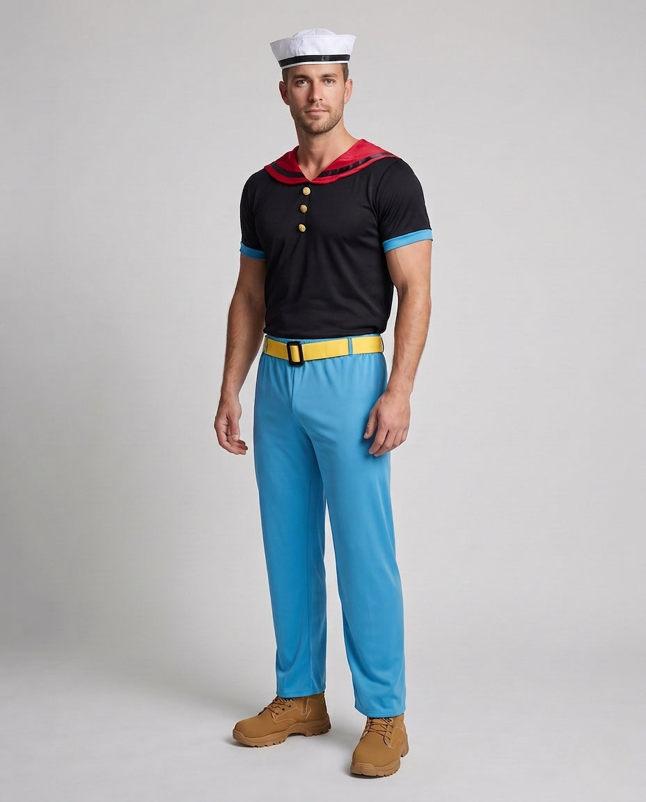 Herren Matrosen Kostüm Drune