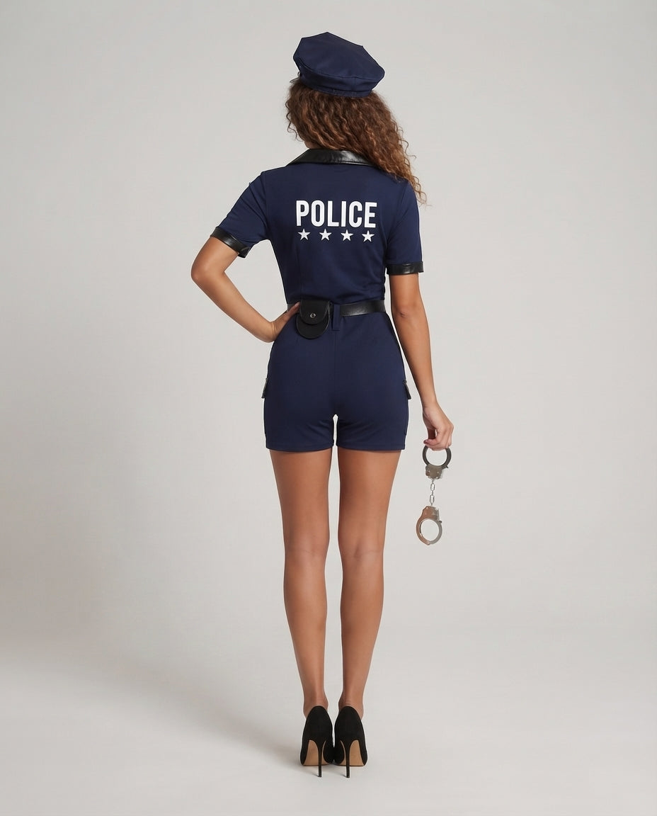 Damen Polizei Overall Drune