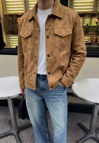 Drune | Vintage-Wildlederjacke