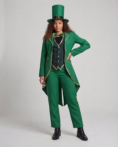 Damen eleganter Leprechaun Anzug Drune