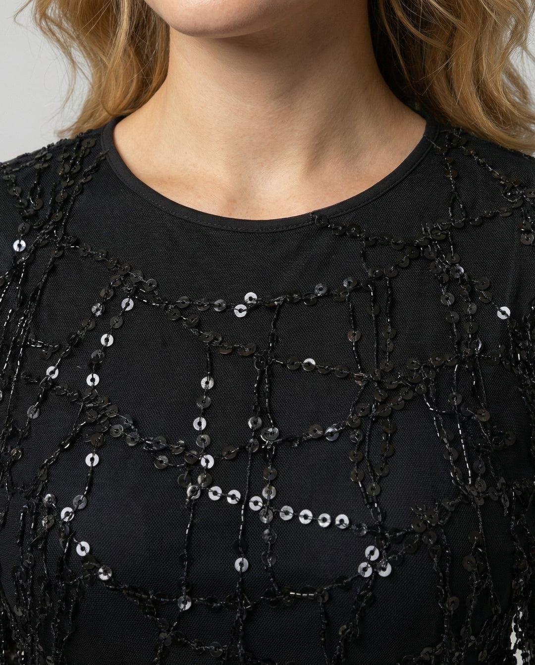 Elegantes Fransen Paillettenkleid Damen | Drune