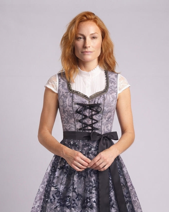 Damen Traditionelles Kleid Drune