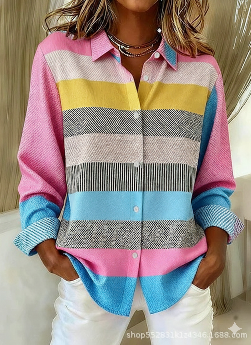 Drune | Sweatshirt mit Karo Patchwork