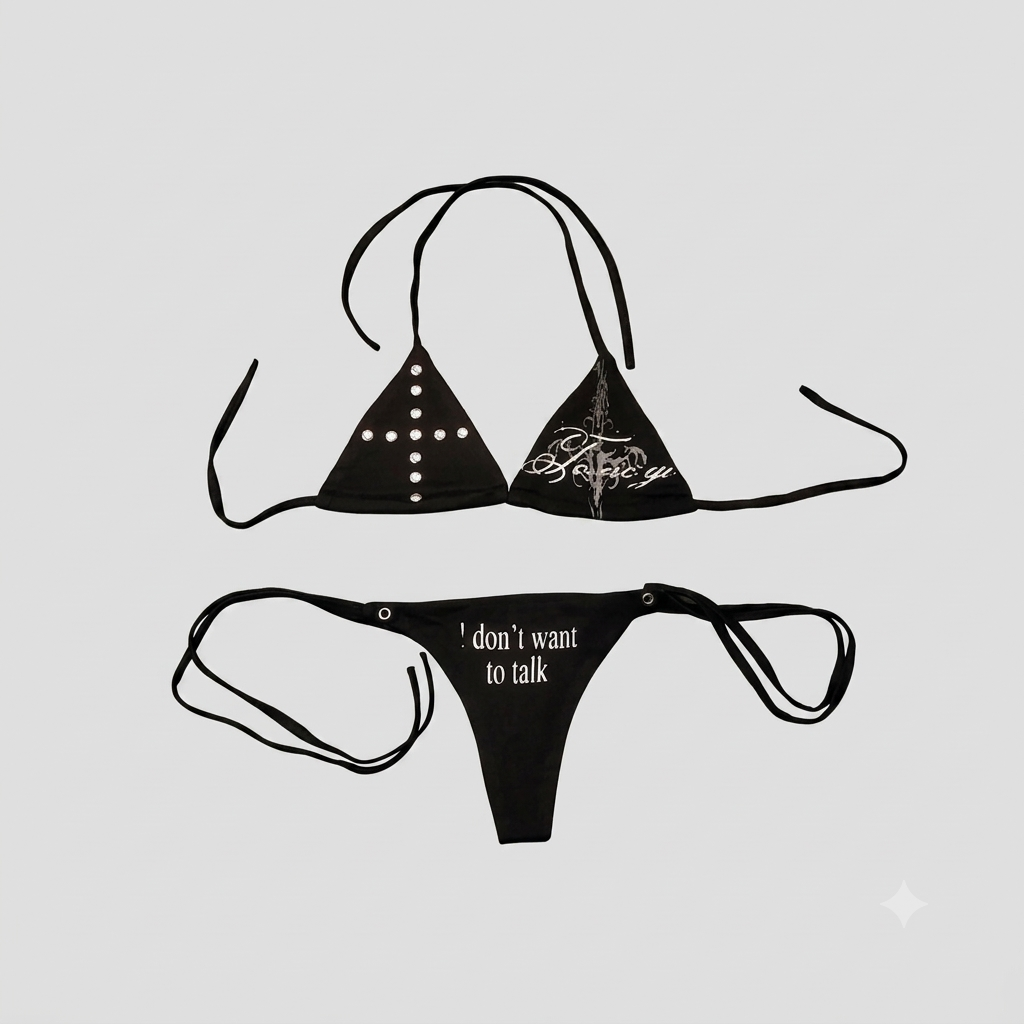 Damen Bikini-Set mit ausgefallenen Details und einzigartigen Akzenten Drune