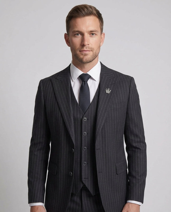 Eleganter und stilvoller Anzugjacke für Herren mit passender Hose Drune