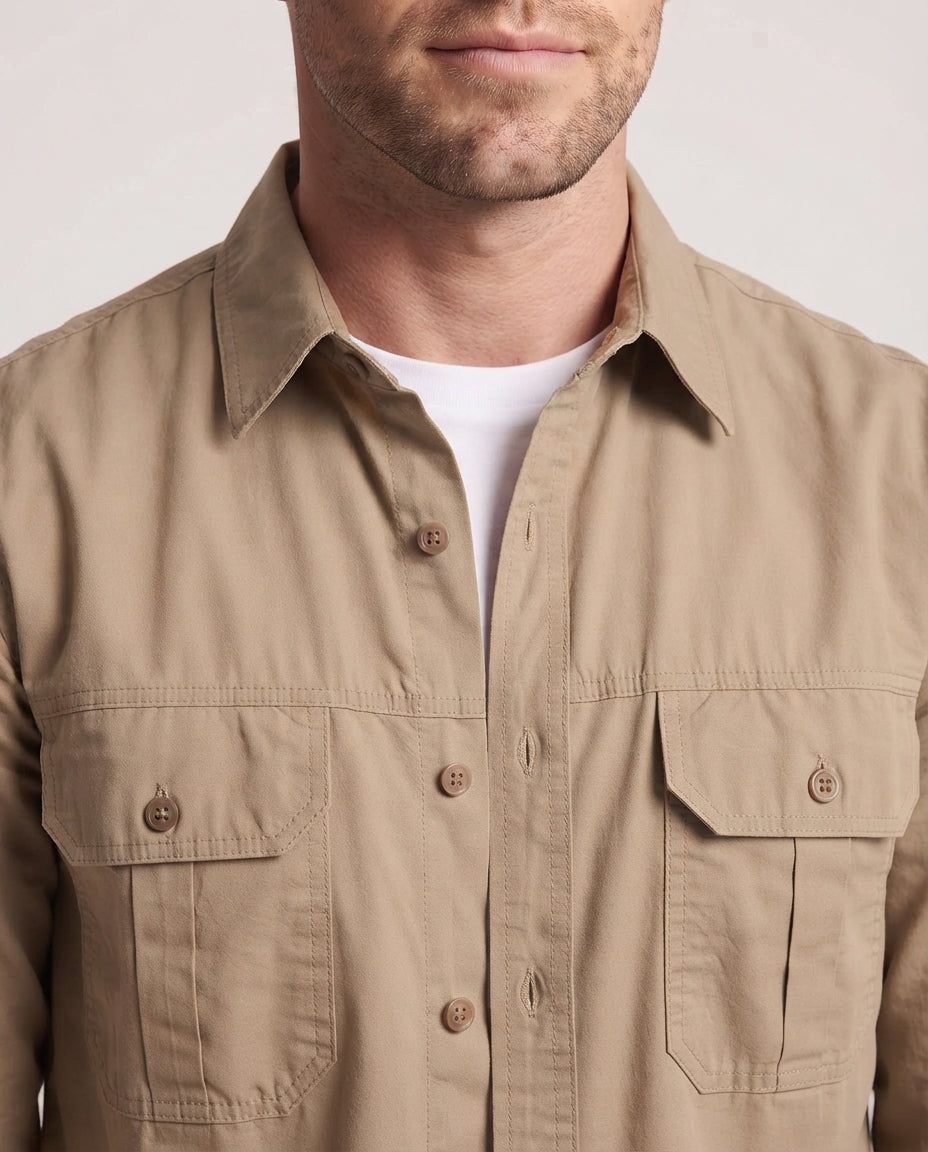 Praktische Utility-Hemdjacke für Herren Drune