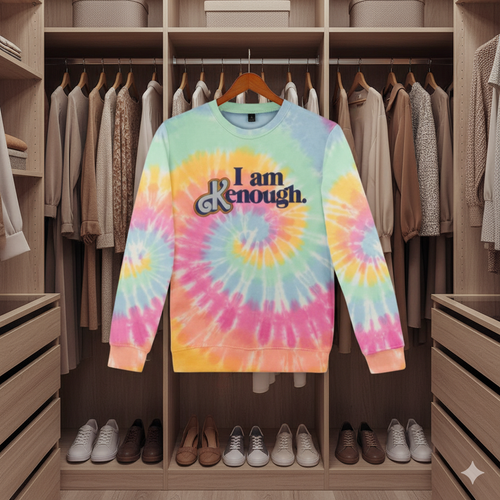 Damen-Tie-Dye-Jacke mit modernem Farbverlauf Drune