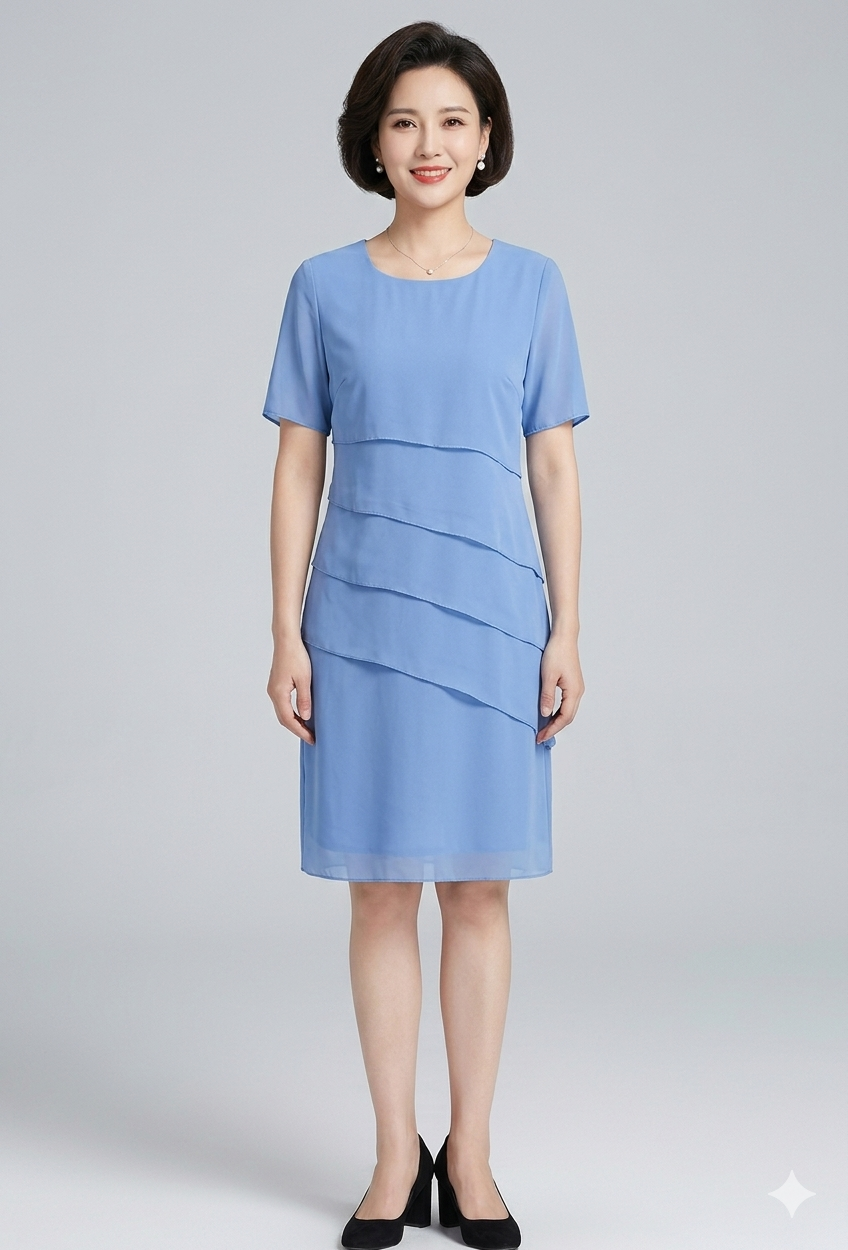 Drune | Elegantes Figurbetontes Damen Kleid