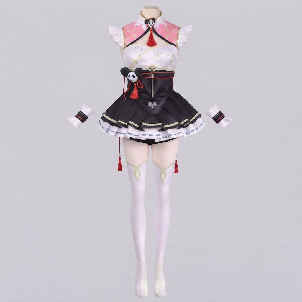 Damen Cosplay-Kleid mit detailverliebtem Design und kunstvollen Accessoires Drune