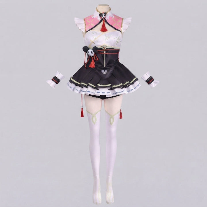 Damen Cosplay-Kleid mit detailverliebtem Design und kunstvollen Accessoires Drune