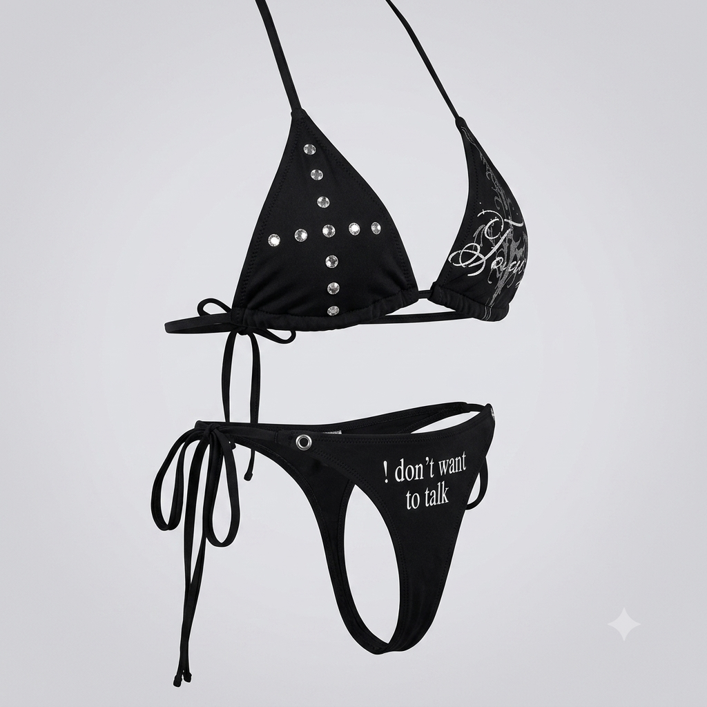 Damen Bikini-Set mit ausgefallenen Details und einzigartigen Akzenten Drune