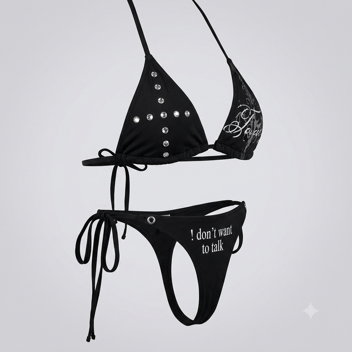 Damen Bikini-Set mit ausgefallenen Details und einzigartigen Akzenten Drune