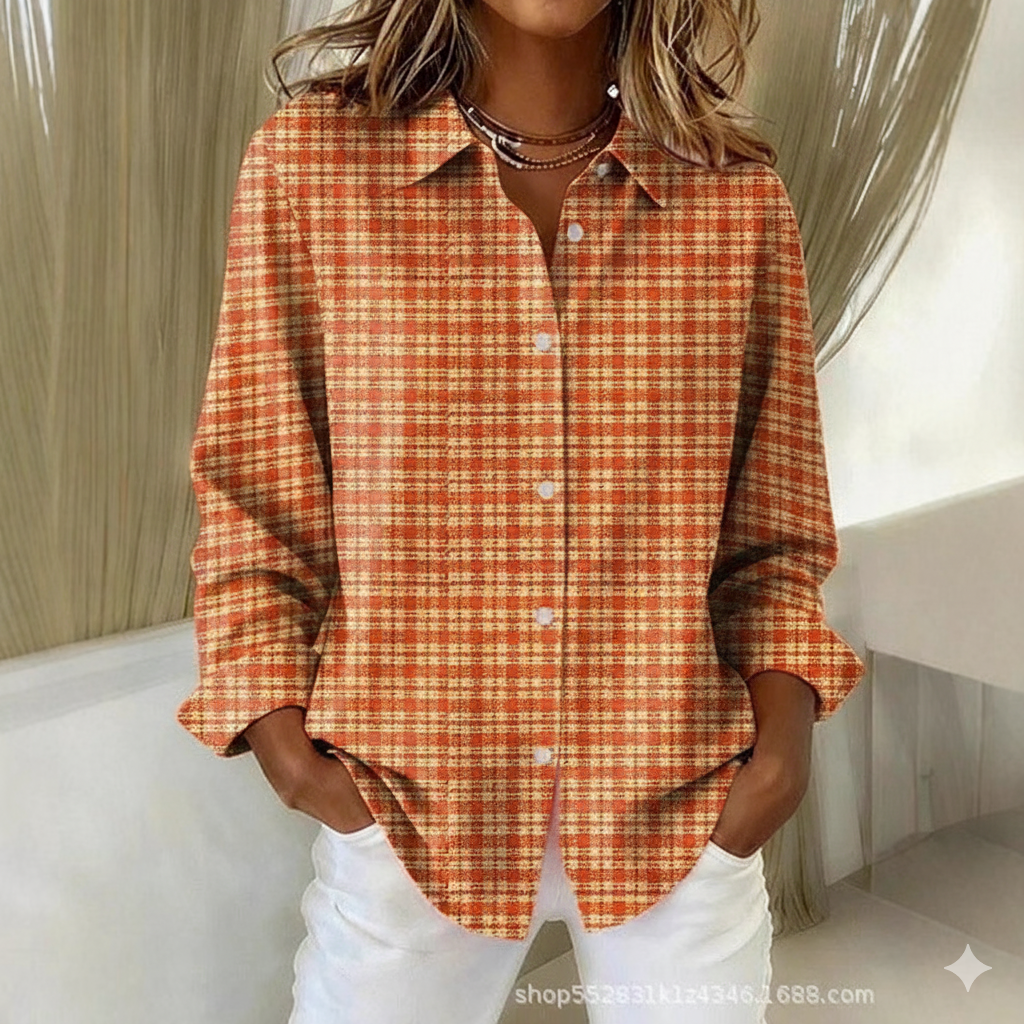 Drune | Sweatshirt mit Karo Patchwork