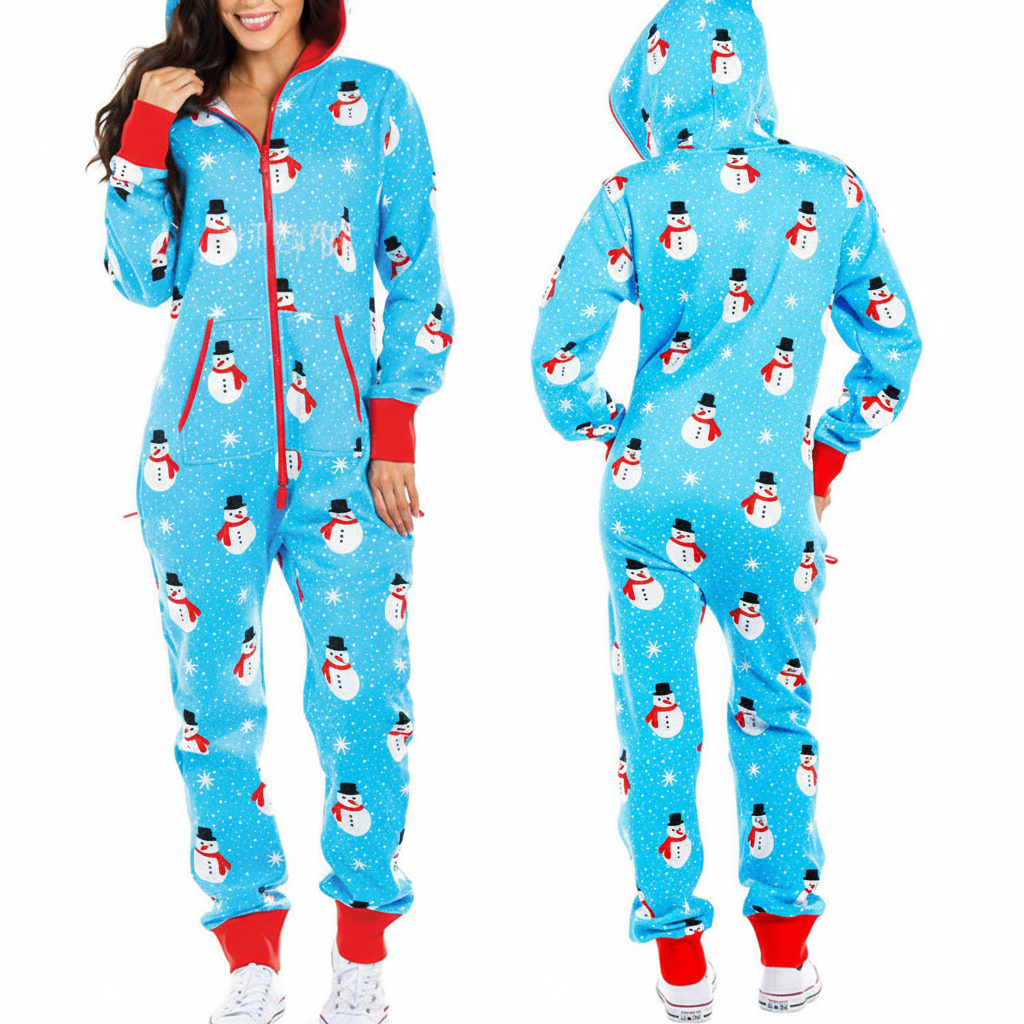 Drune | Verrückter Weihnachts-Pyjama - Damen