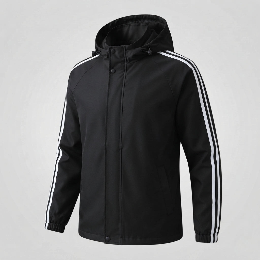 Sportliche funktionale Herrenjacke mit Kapuze Drune