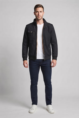 Herren Modische Übergangsjacke Drune