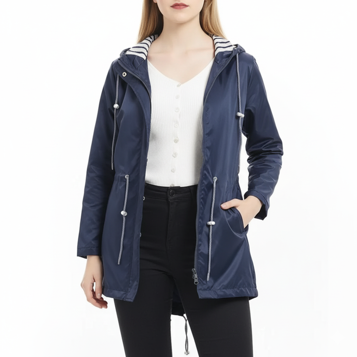 Damen Wasserdichte Regenjacke – Große Größen