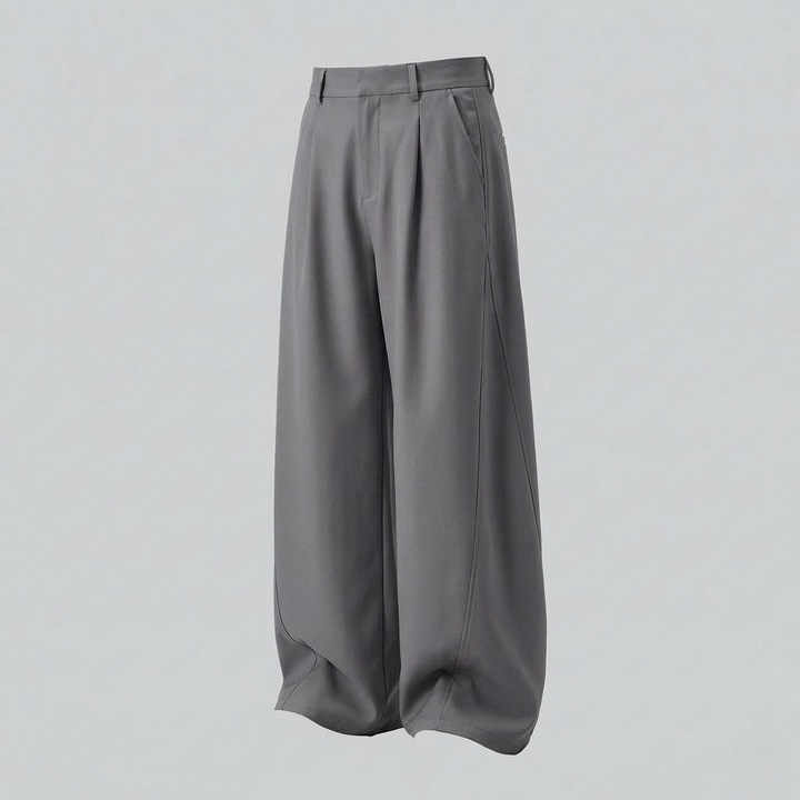 Herren Palazzo Hose High Waist