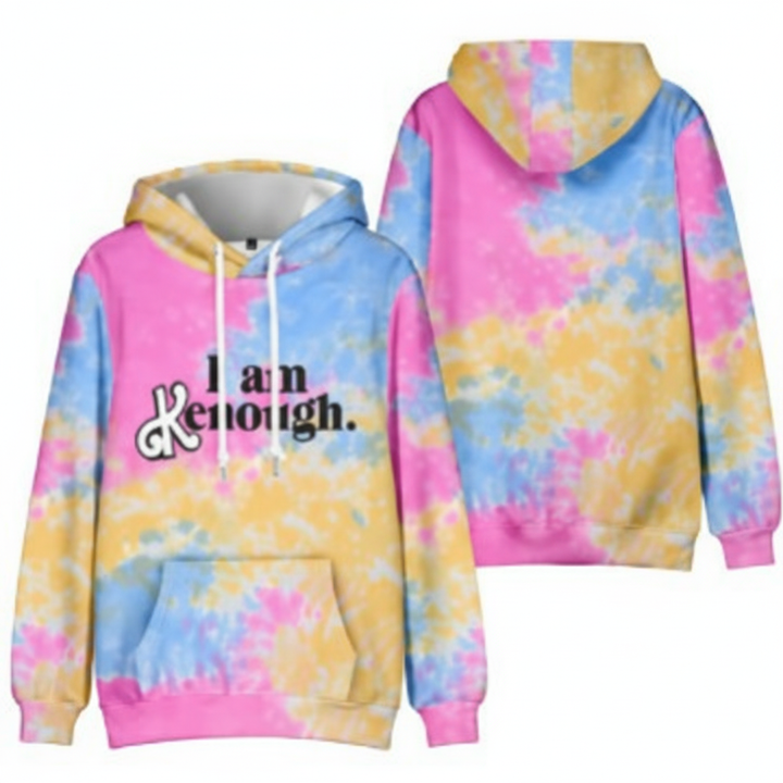 Damen-Tie-Dye-Jacke mit modernem Farbverlauf Drune