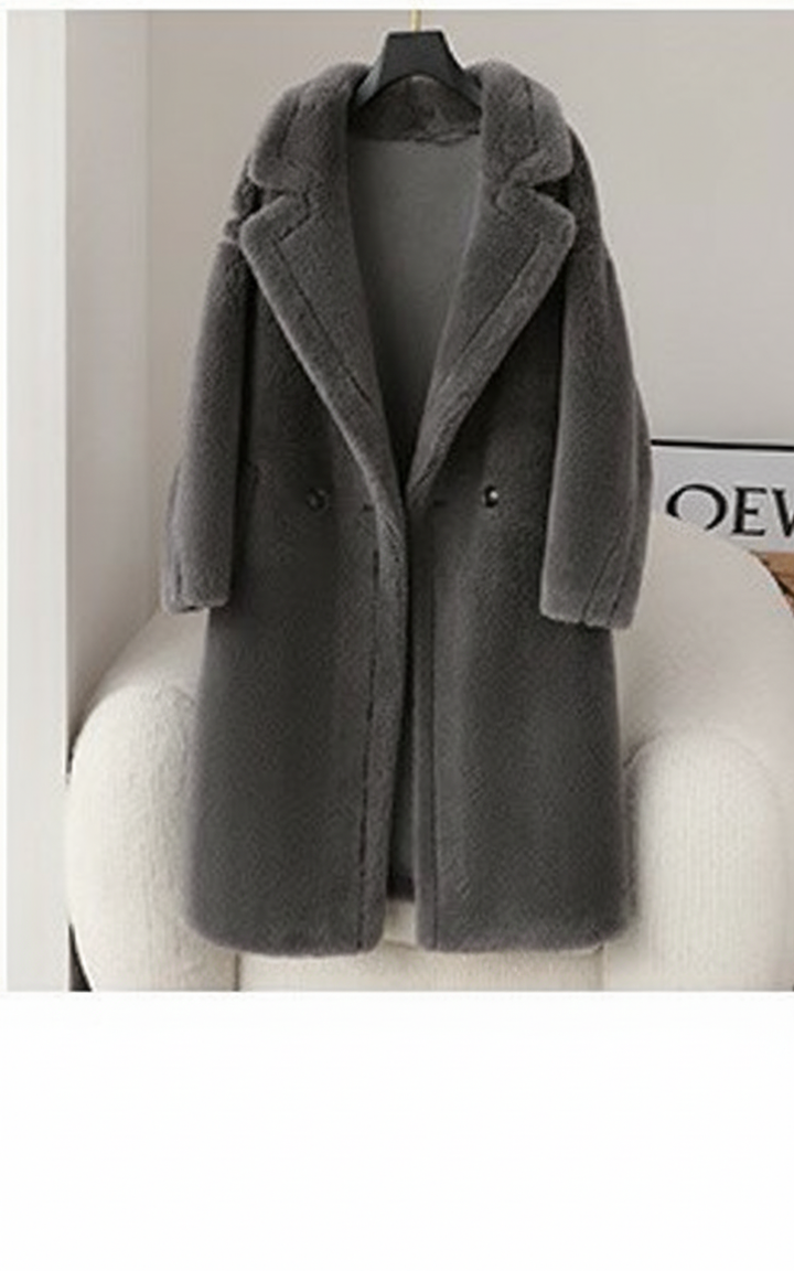 Drune | Herbst/Winter-Mantel aus Kunstpelz