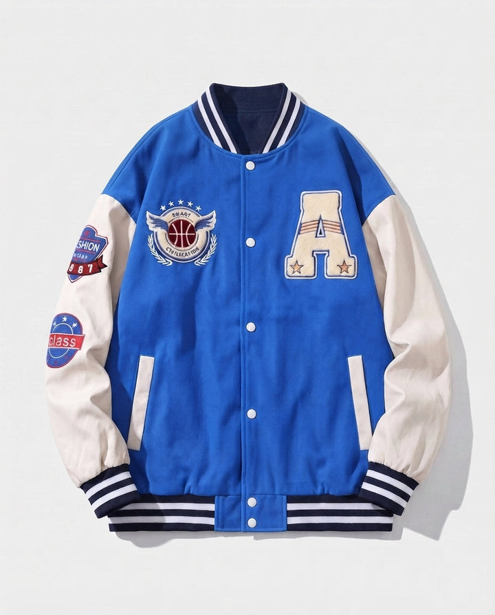 Herren Trendige Collegejacke Drune