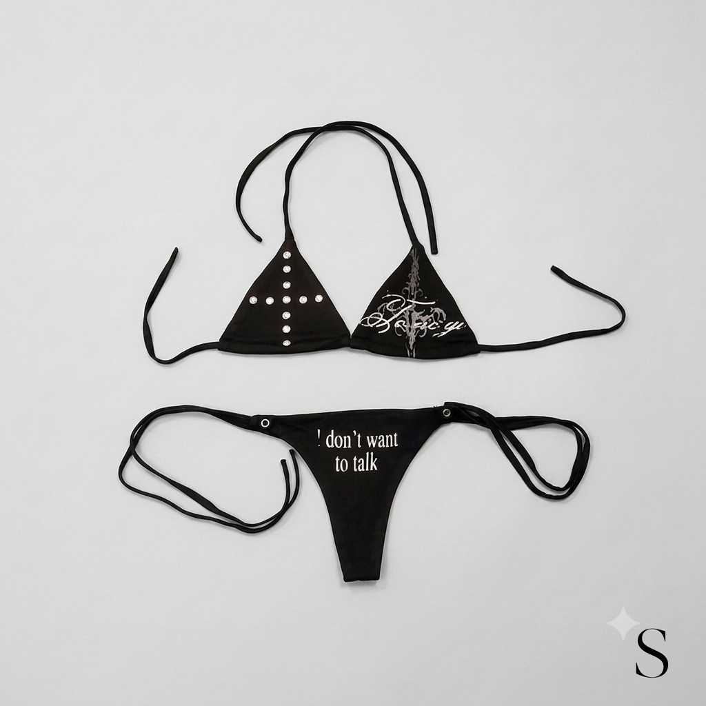 Damen Bikini-Set mit ausgefallenen Details und einzigartigen Akzenten Drune