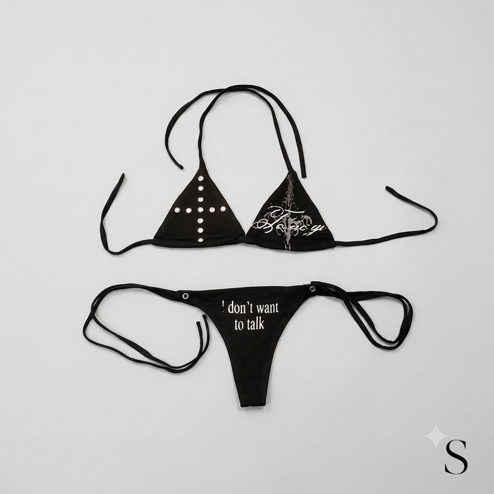 Damen Bikini-Set mit ausgefallenen Details und einzigartigen Akzenten Drune