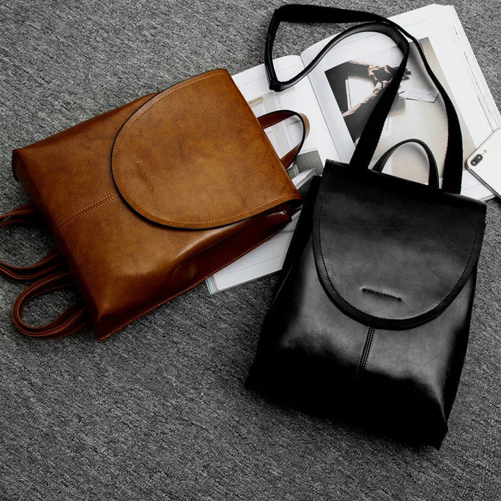 Drune | Leder Mini Rucksack für Frauen Luxuriös und Vielseitig