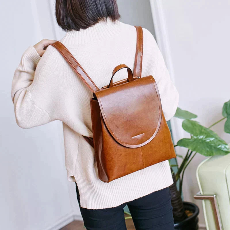 Drune | Leder Mini Rucksack für Frauen Luxuriös und Vielseitig