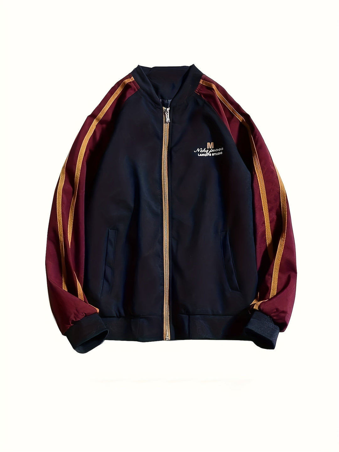 Drune | Stilvolle Farbblockjacke Mit Sportlichem Look