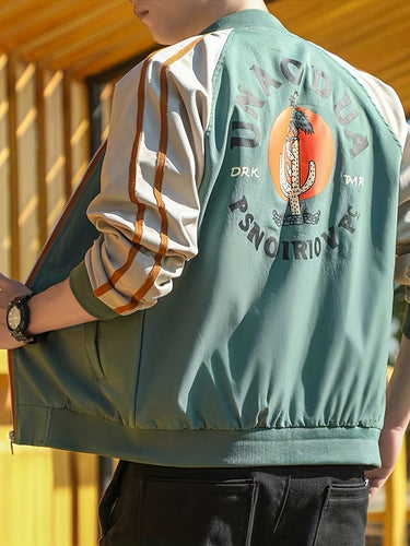 Drune | Stilvolle Farbblockjacke Mit Sportlichem Look