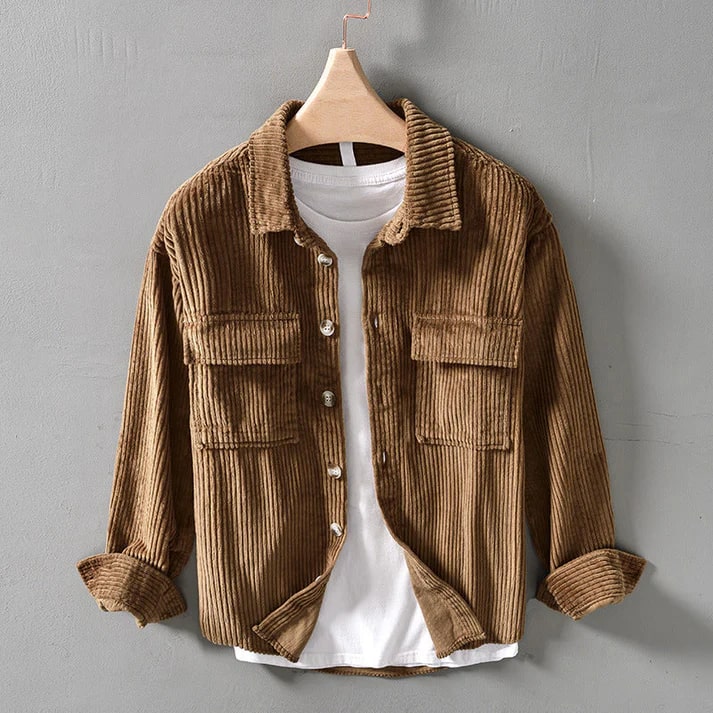 Drune | Stilvolle Cordjacke Für Herren