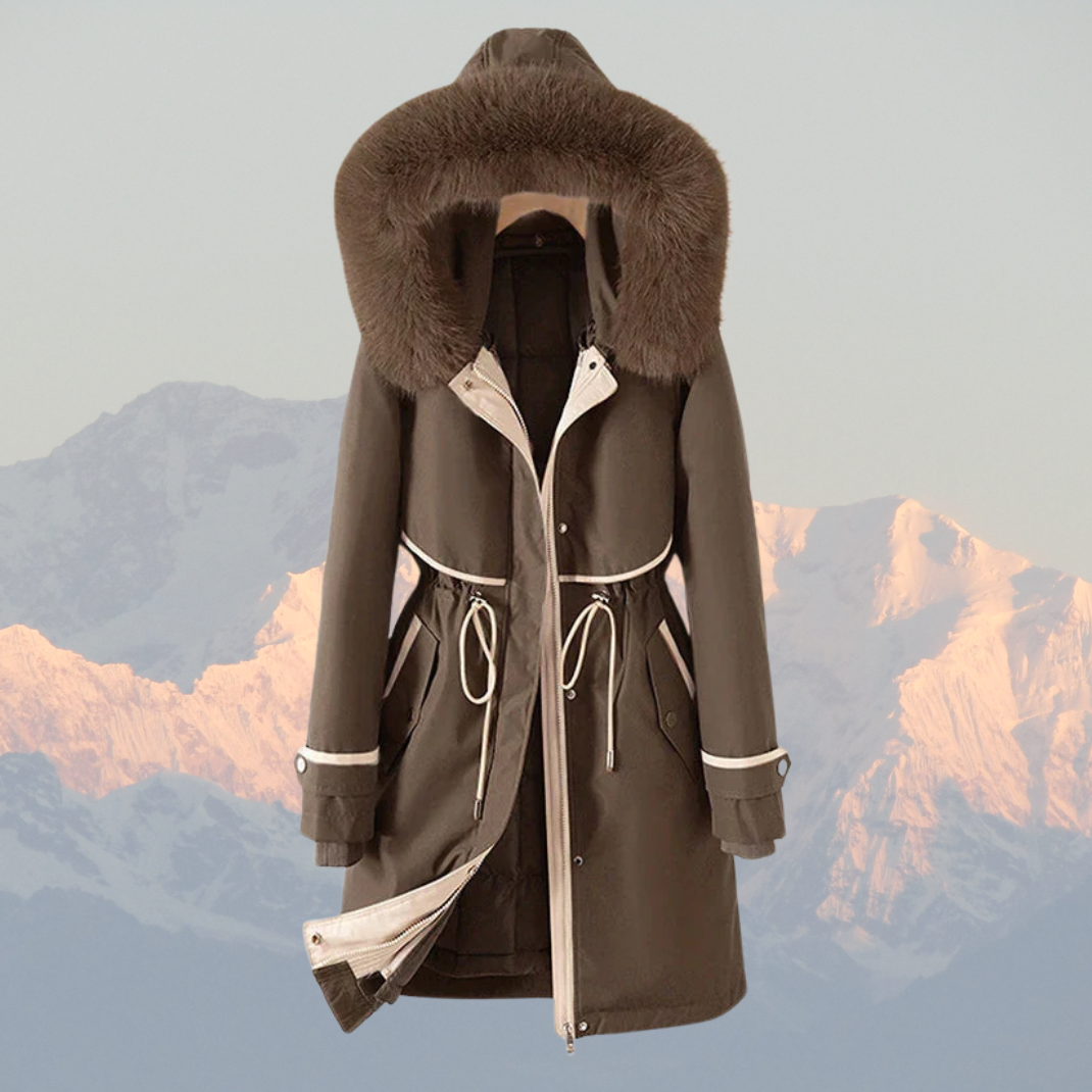 Drune | Parka-Jacke mit gestepptem Innenfutter