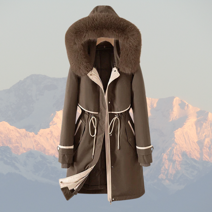 Drune | Parka-Jacke mit gestepptem Innenfutter