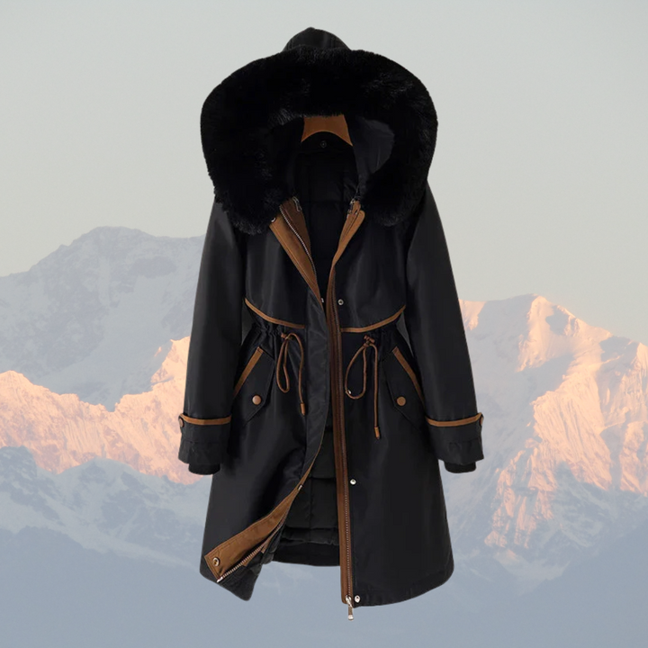 Drune | Parka-Jacke mit gestepptem Innenfutter