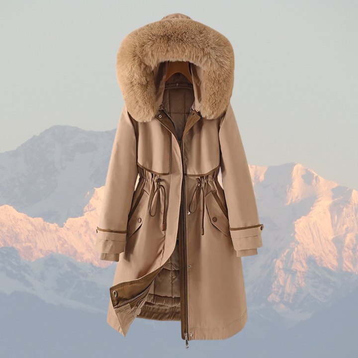 Drune | Parka-Jacke mit gestepptem Innenfutter