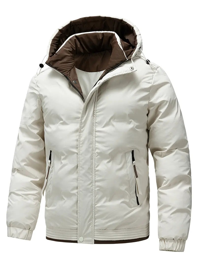 Drune | Jacke mit Kapuze Pufferjackejacke für Herren