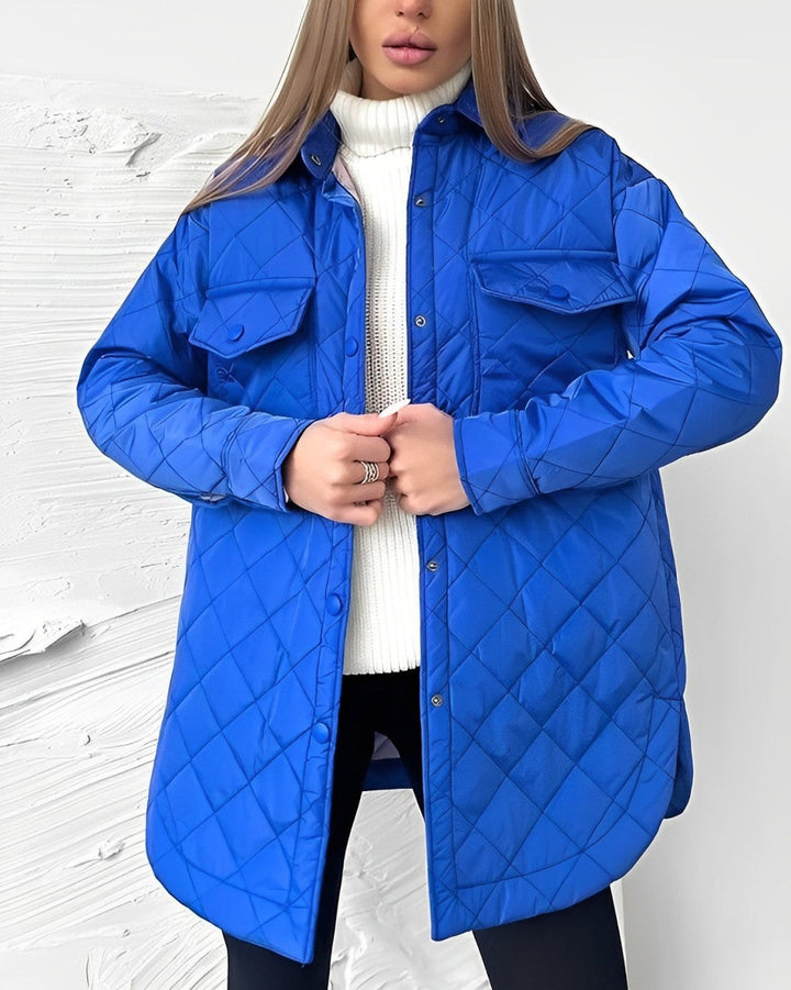 Drune | Jacke Gürtel Leichtgewichtig Jacke Winterjacke für Damen