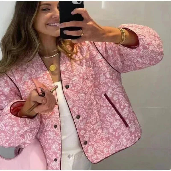 Drune | Jacke Rosa Übergrößentyp Damenjacke Damenjacke