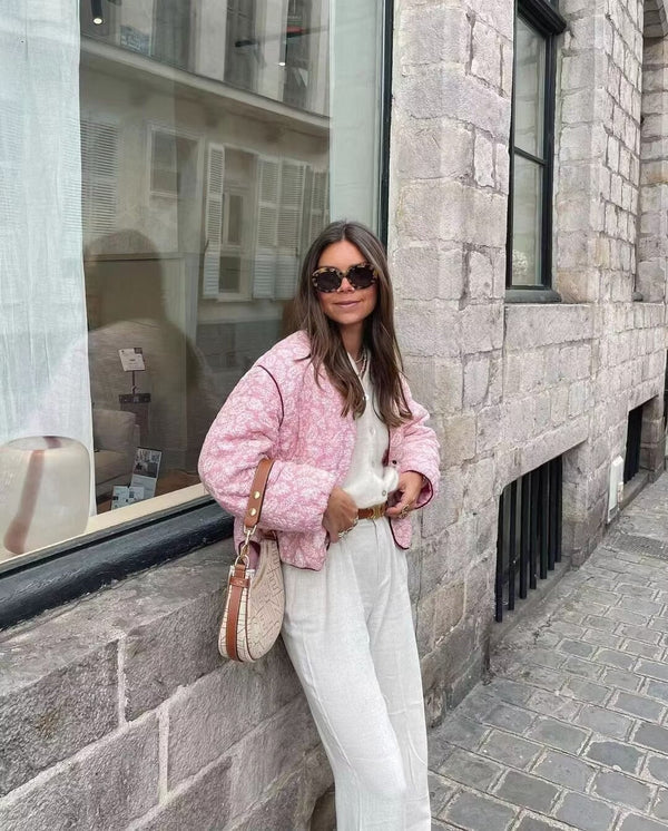 Drune | Jacke Rosa Übergrößentyp Damenjacke Damenjacke