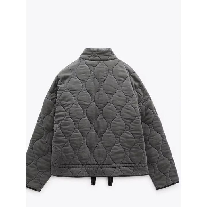 Drune | Jacke Warme Übergröße Jacke mit Reißverschluss für Damen