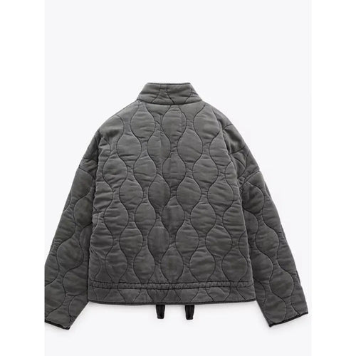 Drune | Jacke Warme Übergröße Jacke mit Reißverschluss für Damen