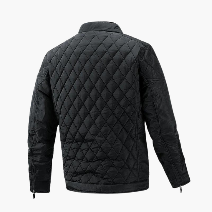 Drune | Jacke Zip-Up Winter Karierte Jacke
