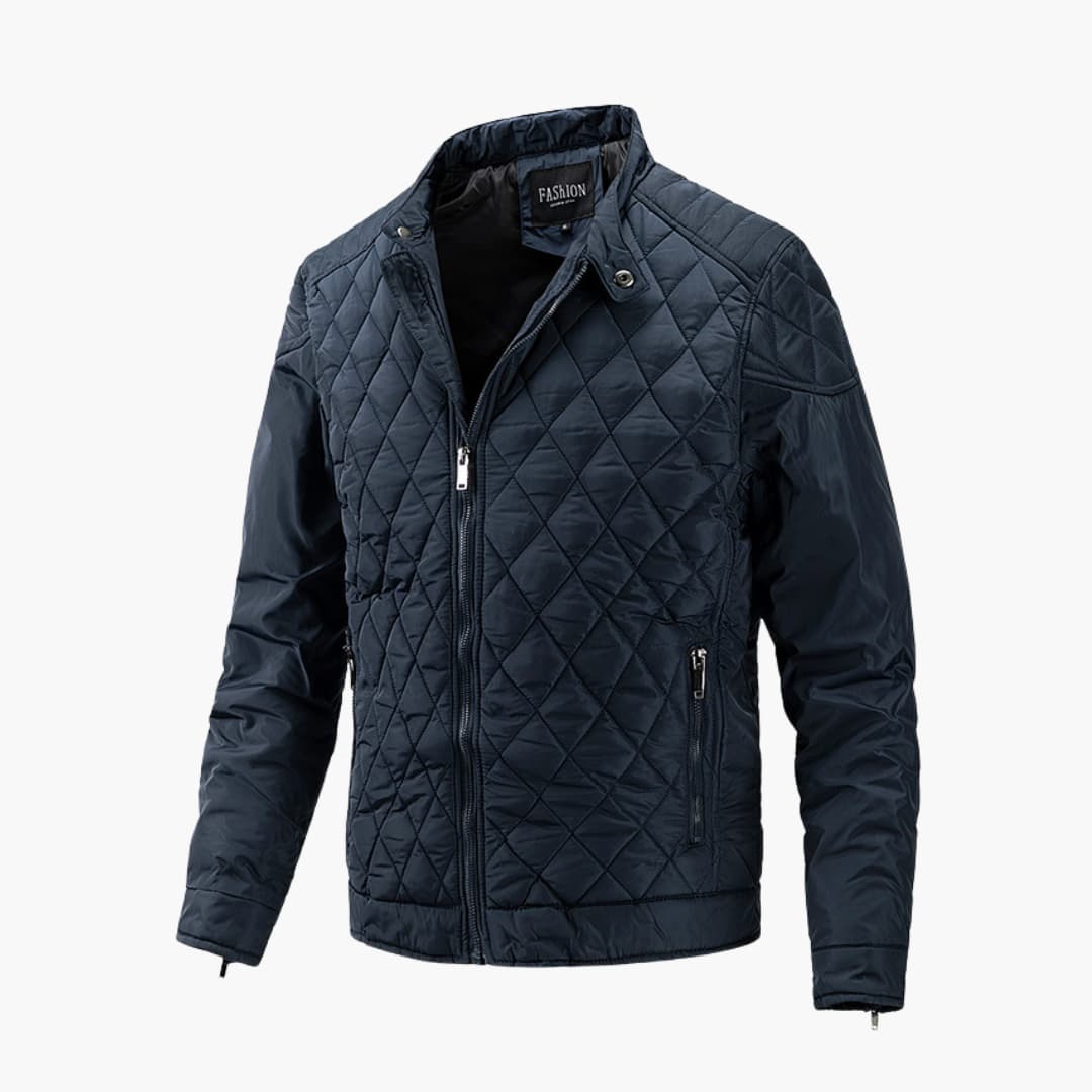 Drune | Jacke Zip-Up Winter Karierte Jacke